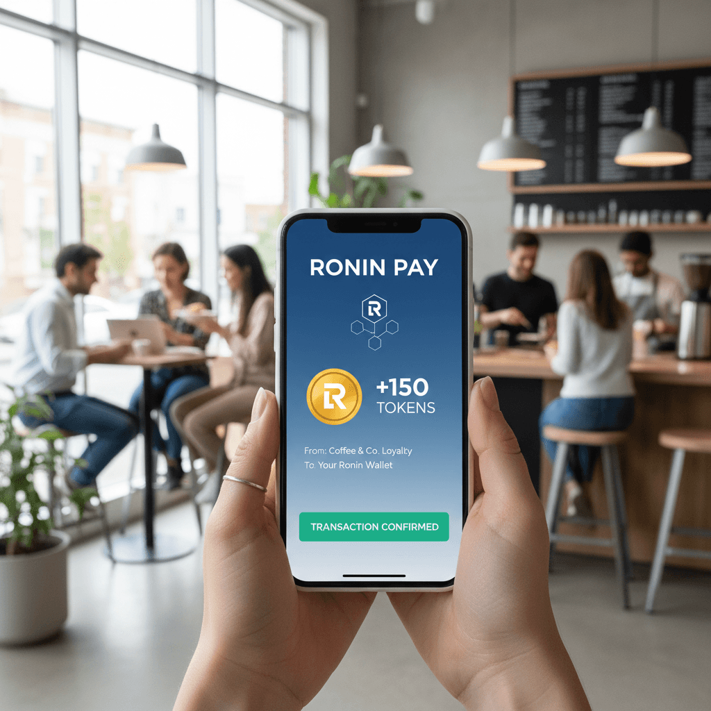 Blockchain transaction on smartphone
