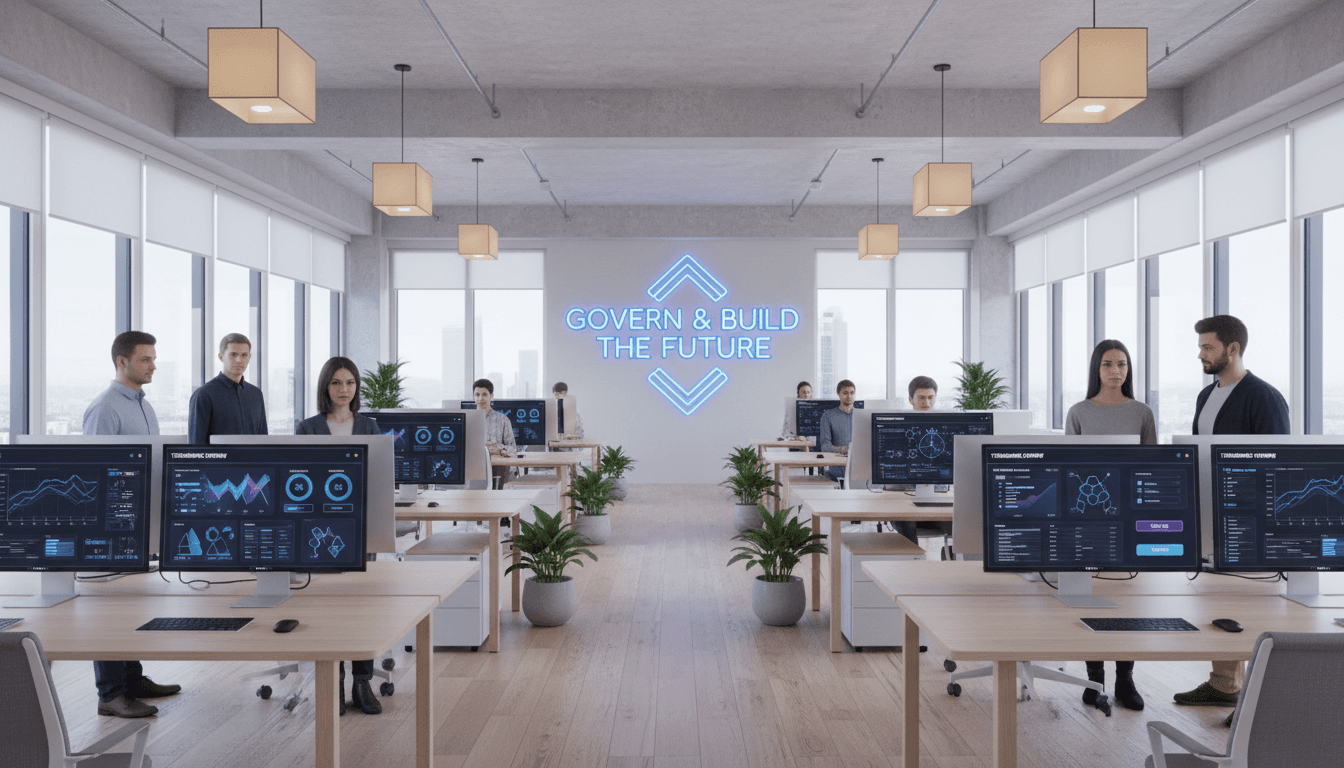 RONIN team members collaborating on blockchain loyalty network development